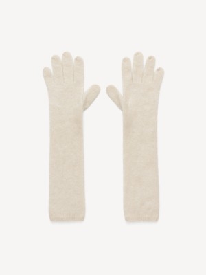 By Malene Birger Guanta Cashmere Gloves Sonstiges Zubehör Oyster Gray | DE_BB20136