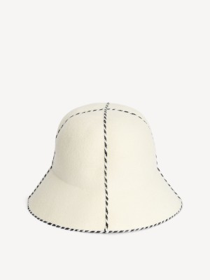By Malene Birger Ilmura Wool Hat Sonstiges Zubehör Oyster Gray | DE_BB78994