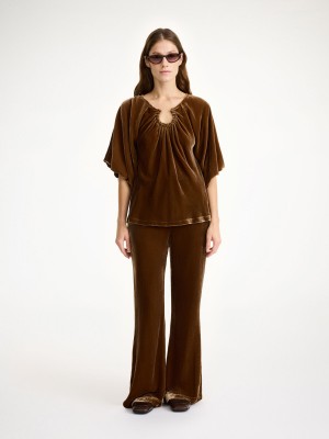 By Malene Birger Loela Blouse Oberteile Bison | DE_BB31206