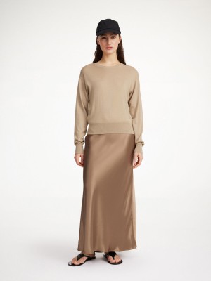 By Malene Birger Mantea Wool-blend Sweater Strickwaren Nomad | DE_BB66089
