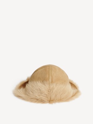 By Malene Birger Sheelan Shearling Hat Sonstiges Zubehör Tannin | DE_BB49105