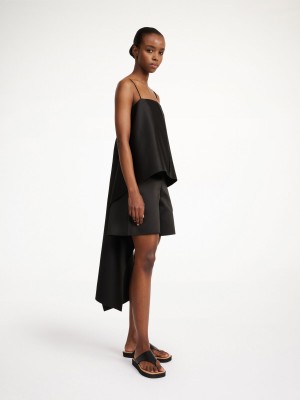 By Malene Birger Trinola Oberteile Schwarz | DE_BB52784