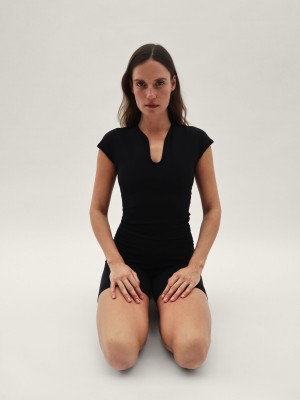 By Malene Birger Venazia Athletic Oberteile Schwarz | DE_BB77391